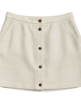BLAZE MILANO CREAM MISSY APPALOOSA MINI SKIRT